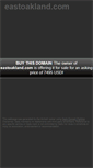 Mobile Screenshot of eastoakland.com